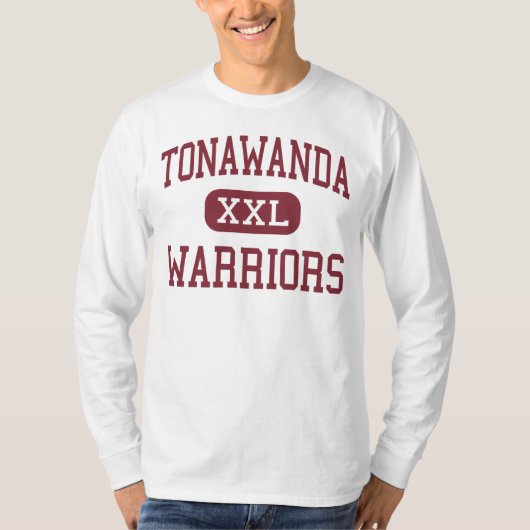 Tonawanda - Krieger - hoch - Tonawanda New York T-Shirt (Vorderseite)