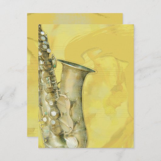 Tonblatt, Einladung (Vorne/Hinten)