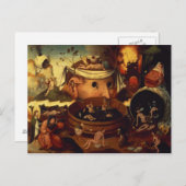 Tondals Vision durch Hieronymous Bosch Postkarte (Vorne/Hinten)