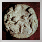 Tondo Taddei kreisförmiger Stein Poster (Vorne)