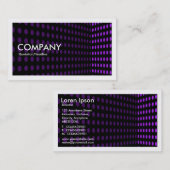 Tone Corner II - Lila Visitenkarte (Vorne/Hinten)