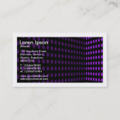 Tone Corner II - Lila Visitenkarte (Rückseite)