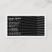 Tone Corner II - monochomatisch Visitenkarte (Rückseite)