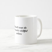 Töne der Hingabe: Ein herzerwärmender Cup Kaffeetasse (VorderseiteRechts)