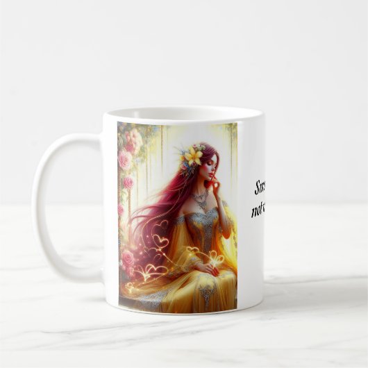 Töne der Hingabe: Ein herzerwärmender Cup Kaffeetasse (Links)