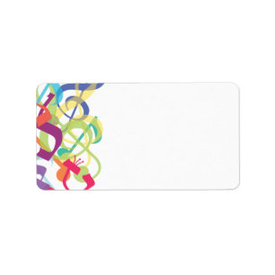 TÖNE DES TORAH drucken Ihren eigenen Aufkleber Adressaufkleber