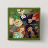 Töne des Weltfrauentags Button (Vorderseite)