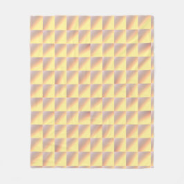 Tone-on-tone Squares. Fleecedecke