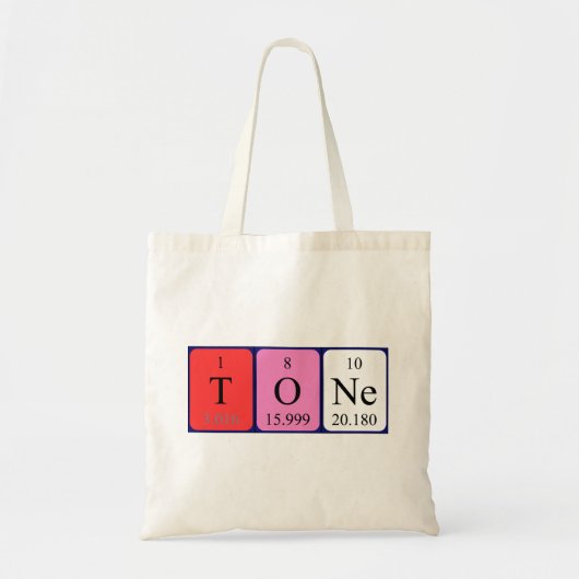 Tone Periodenname Tasche (Vorne)