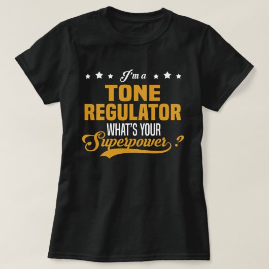 Tone Regulator T-Shirt (Design vorne)