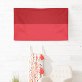 Tone Tomato Red Event Banner - Anpassbar (Insitu)