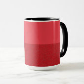 Tone Tomato Red Noise Coffee Tasse - Anpassen (VorderseiteRechts)