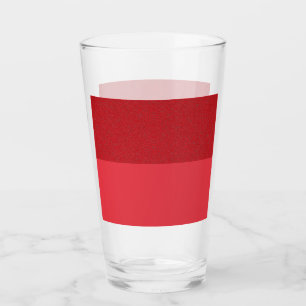 Tone Tomato Red Pint Glass Cup - Anpassbar Glas