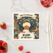 Tone Wild Camouflage Oh Deer Enck Jagd 1. Geburtst Serviette (Beispiel)