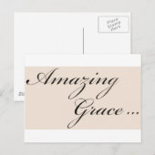 Toneamazinggrace Postkarte (Vorne/Hinten)