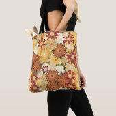 Toned Blume Künstlerische Minimalflorale Tasche (Von Nahem)