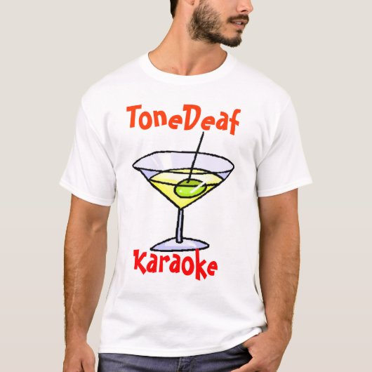 ToneDeaf Karaoke T-Shirt (Vorderseite)