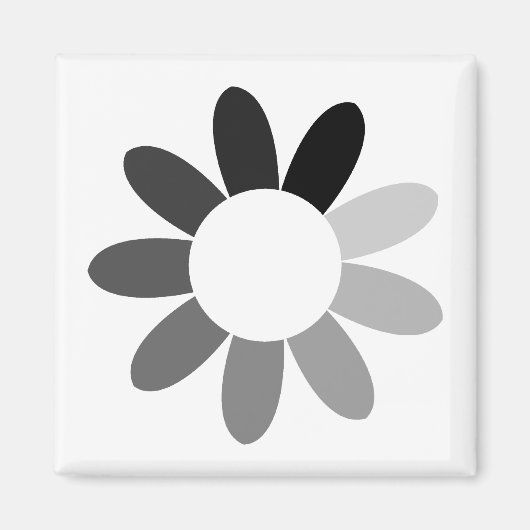 Toneinfarben (Farbe) Magnet (Vorne)