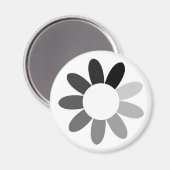 Toneinfarben (Farbe) Magnet (Vorderseite/Rückseite)