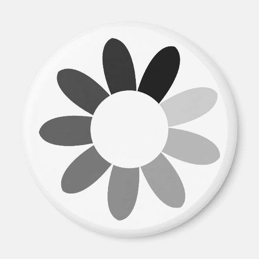 Toneinfarben (Farbe) Magnet (Vorne)