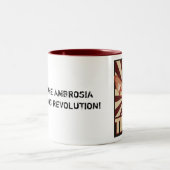 TÖNEN Sie Regime-Tasse der prachtvollen Zweifarbige Tasse (Mittel)