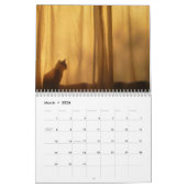Tönen Sie tönen die siamesische Katze Kalender (Mär 2026)