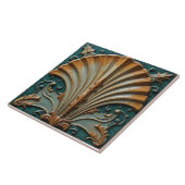 Tonerde-Muschel Fliese (Seite)