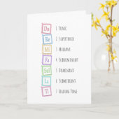 Tones of the Scale Solfege Musical Baby Blocks Karte (Gelbe Blume)