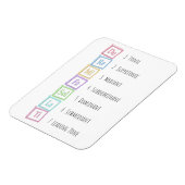 Tones of the Scale Solfeggio Musical Baby Blocks Magnet (Linke Seite)