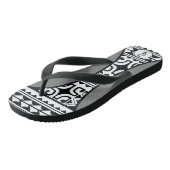 Tong-Ethnic-Paar Badesandalen (Schrägansicht)