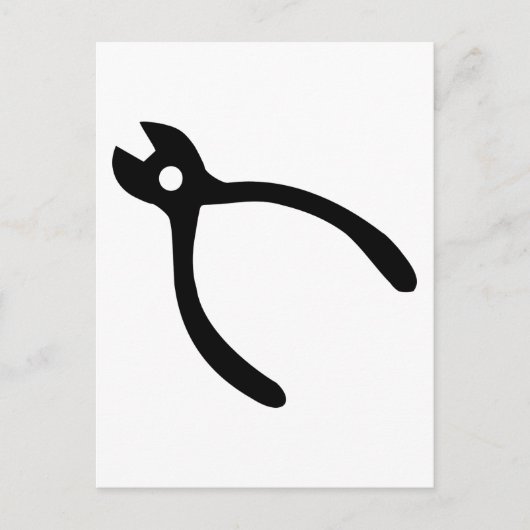 Tong - Plier Postkarte (Vorderseite)