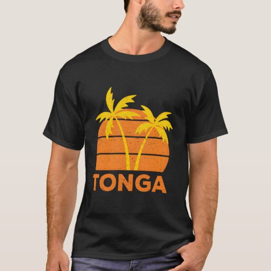Tonga Beach Tongan Vacation T-Shirt (Vorderseite)