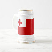 Tonga Bierglas (Vorderseite Links)