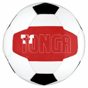 Tonga Flag Adorable Patriotic Fußball