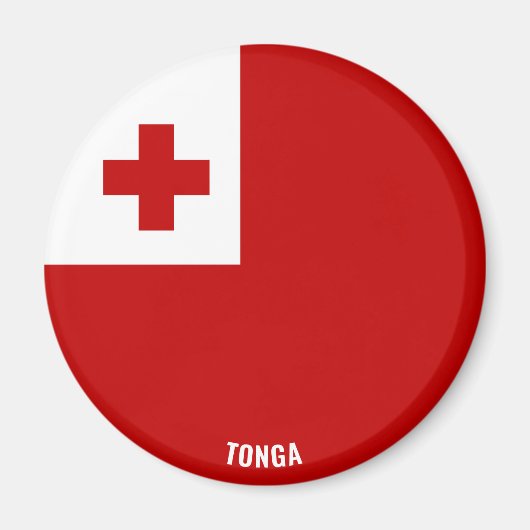 Tonga Flag Charming Patriotic Magnet (Vorne)
