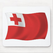 Tonga Flag Mousepad (Vorne)