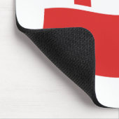 Tonga Flag Mousepad (Ecke)