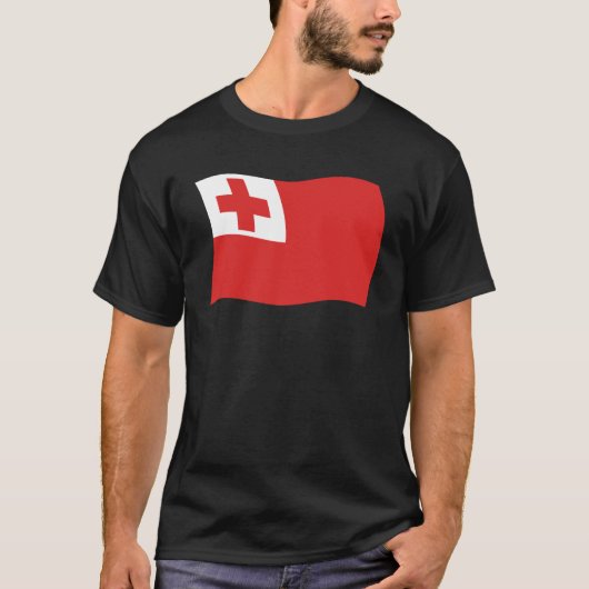 Tonga Flag Shirt (Vorderseite)