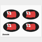 Tonga Flag Sticker (Blatt)