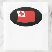 Tonga Flag Sticker (Tasche)