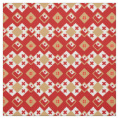 Tonga Flag & Tonga Trendy Fabric Mode Stoff (Muster)
