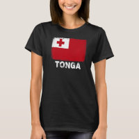 Tonga Flag Unterstützung Tonga Menschen Frauen Män