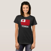 Tonga Flag Unterstützung Tonga Menschen Frauen Män T-Shirt (Vorne ganz)