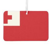 Tonga-Flagge Autolufterfrischer (Rückseite)