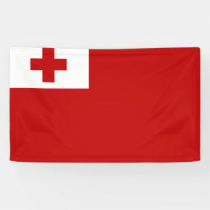 Tonga-Flagge Banner