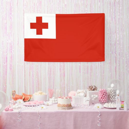 Tonga-Flagge Banner (Party)