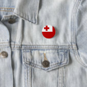 Tonga-Flagge Button (Beispiel)
