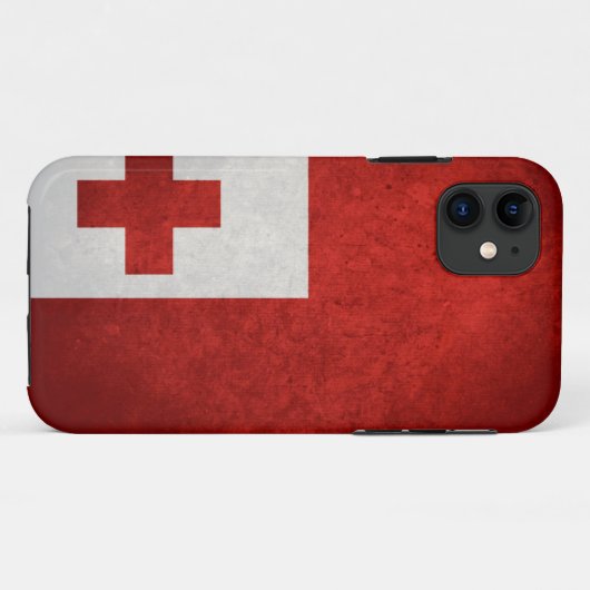 Tonga-Flagge Case-Mate iPhone Hülle (Rückseite (Horizontal))