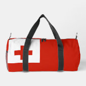 Tonga-Flagge Duffle Bag (Rückseite)