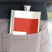 Tonga-Flagge Flachmann (Beispiel)